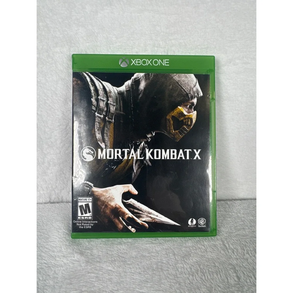Warner Bros Mortal Kombat X Xbox One OS Green Excellent Fighting Game